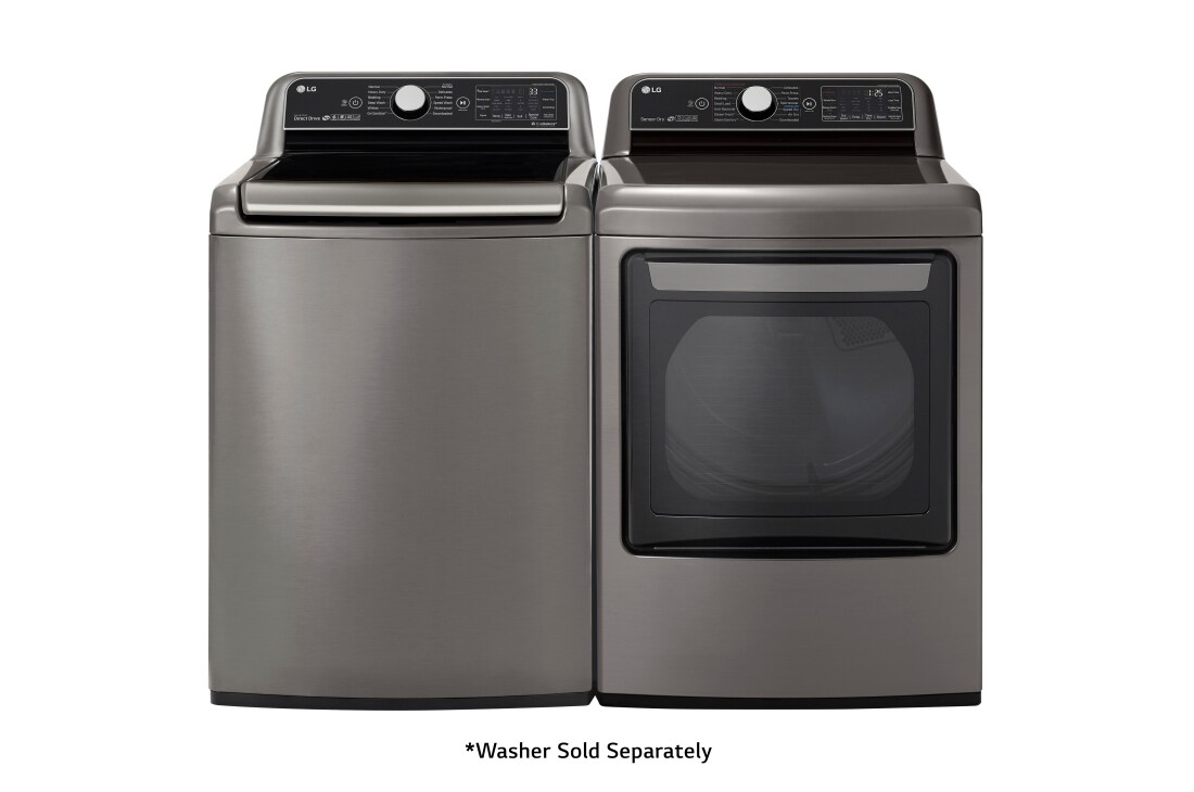 7.3 cu.ft. Smart wi-fi Enabled Gas Dryer with TurboSteam™