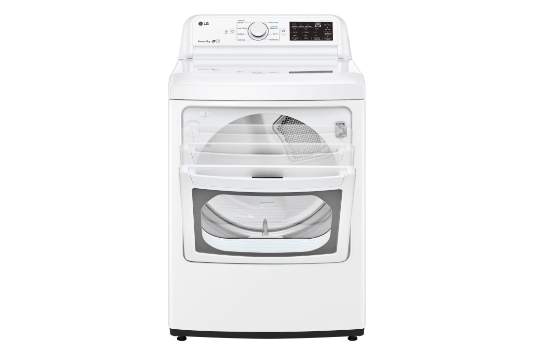 LG 7.3 cu. ft. Electric Dryer with Sensor Dry Technology, DLE7060WE, thumbnail 4