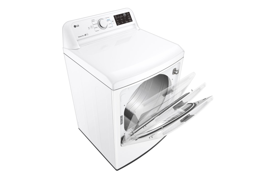 LG 7.3 cu. ft. Electric Dryer with Sensor Dry Technology, DLE7060WE, thumbnail 9