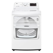 LG 7.3 cu. ft. Electric Dryer with Sensor Dry Technology, DLE7060WE, thumbnail 4
