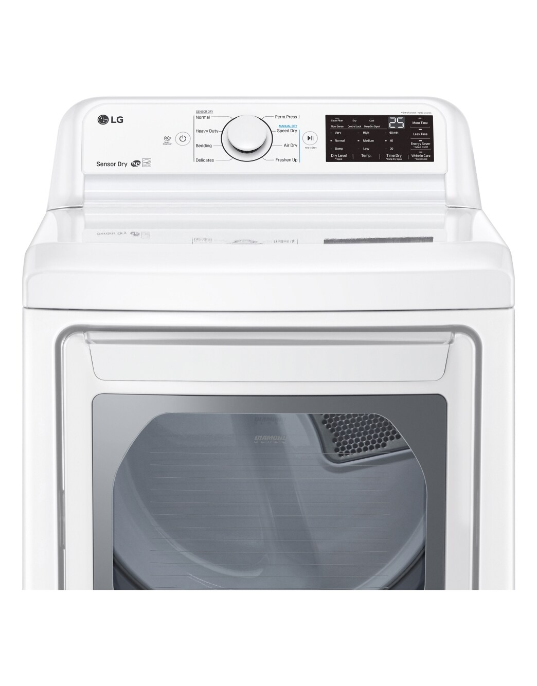 LG DLG7061WE 7.3 cu. ft. Gas Dryer with Sensor Dry Technology LG USA