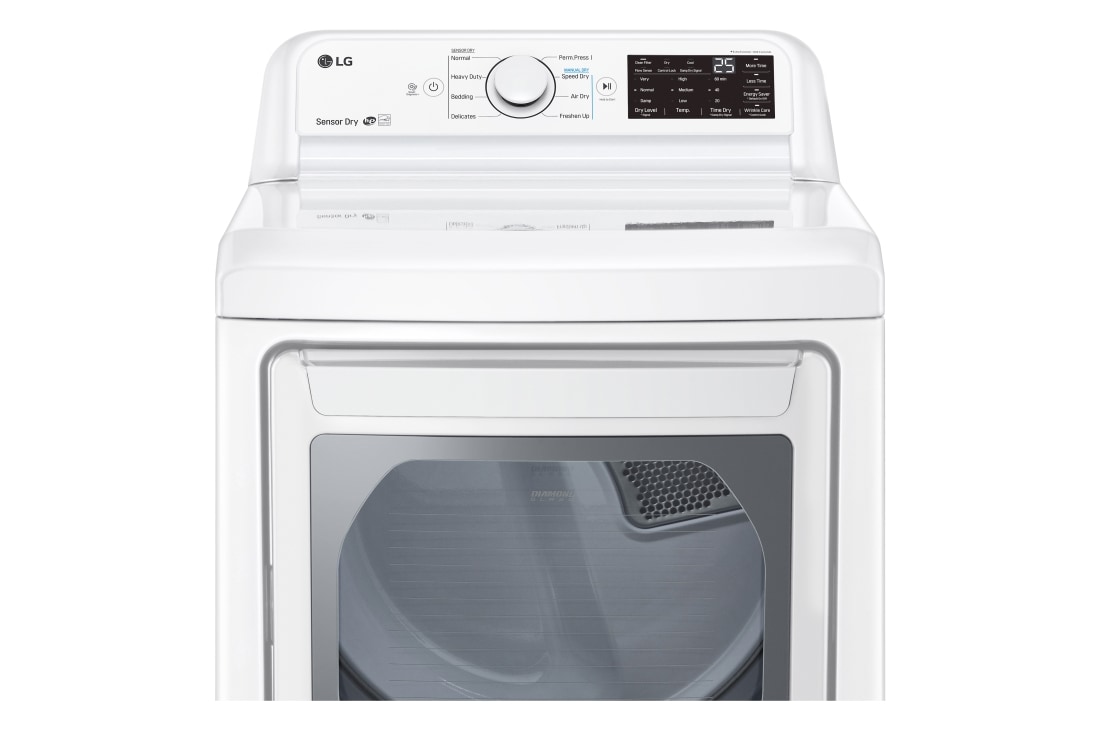 LG DLG7061WE 7.3 cu. ft. Gas Dryer with Sensor Dry Technology LG USA