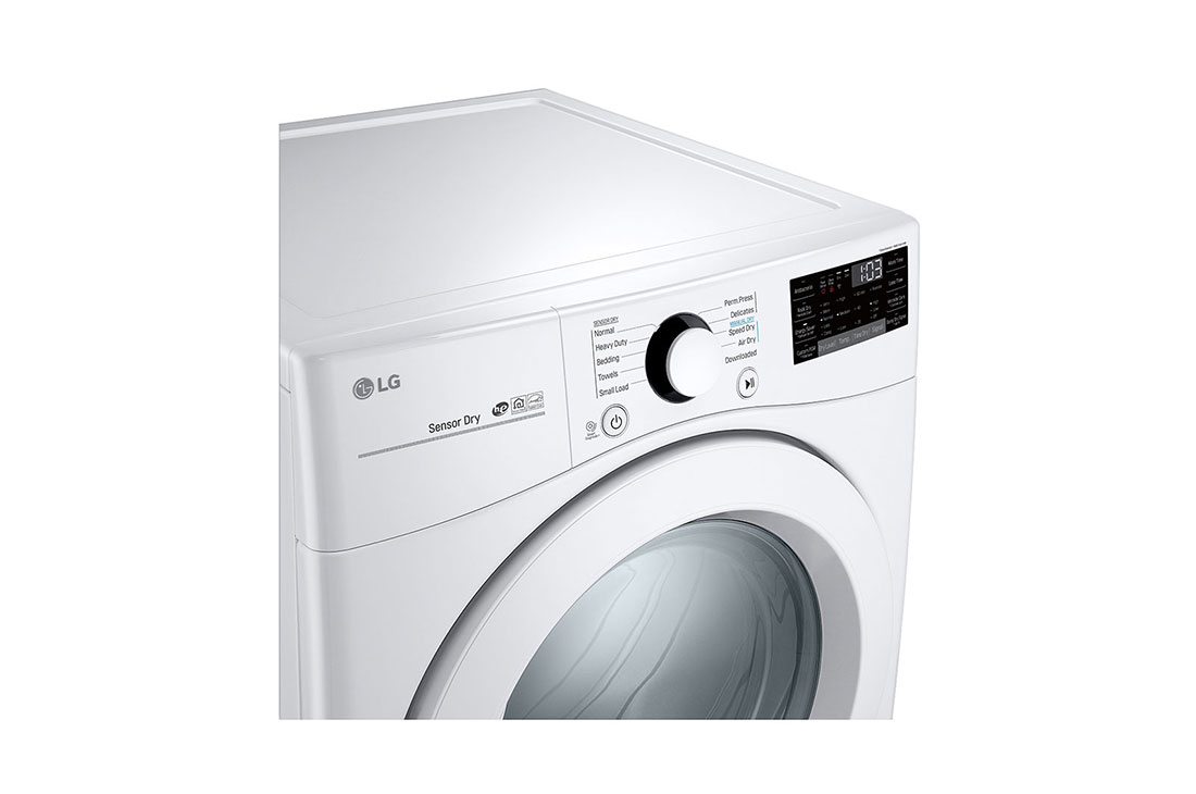 LG 7.4 cu. ft. Smart wi-fi Enabled Electric Dryer with Sensor Dry Technology, DLE3460W, thumbnail 8