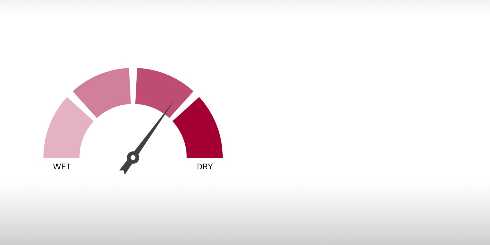 Sensor Dry system icon adjusting the drying time