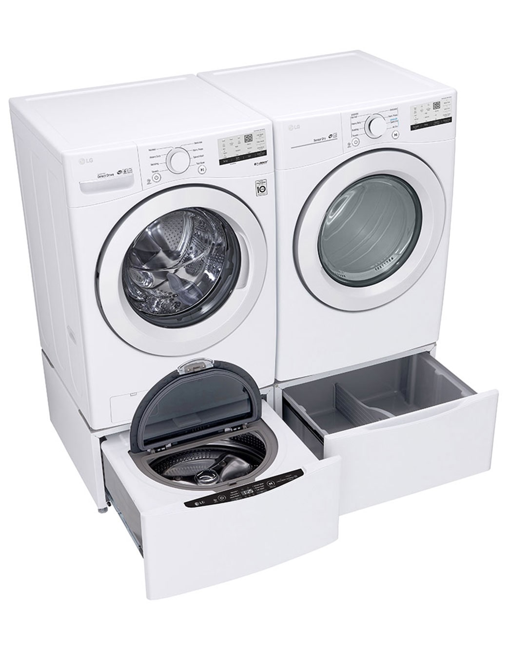 LG 7.4 cu. ft. Ultra Large Capacity Gas Dryer (DLG3401W) LG USA