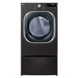 7.4 cu. ft. Ultra Large Capacity Smart wi-fi Enabled Front Load Dryer with TurboSteam™ and Built-In Intelligence2