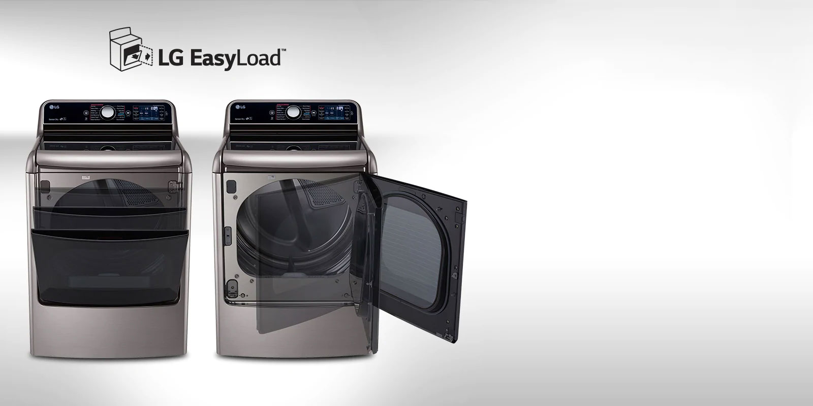 LG DLEX7880WE 7.3 cu. ft. Ultra Large Capacity Electric Dryer w