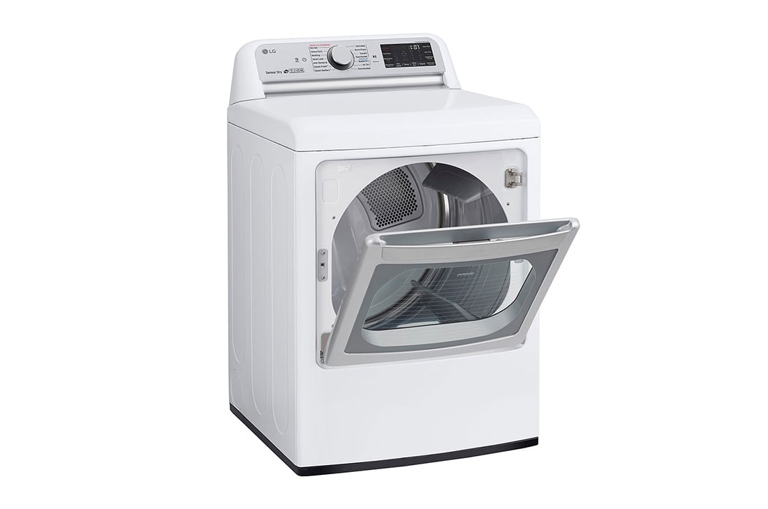 LG  7.3 cu.ft. Smart Wi-Fi Enabled Gas Dryer with TurboSteam™, Right Angle Top Open, DLGX7881WE, thumbnail 6
