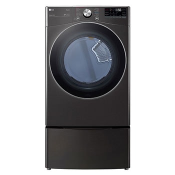  7.4 cu. ft. Ultra Large Capacity Smart wi-fi Enabled Front Load Electric Dryer with TurboSteam™ and Built-In Intelligence