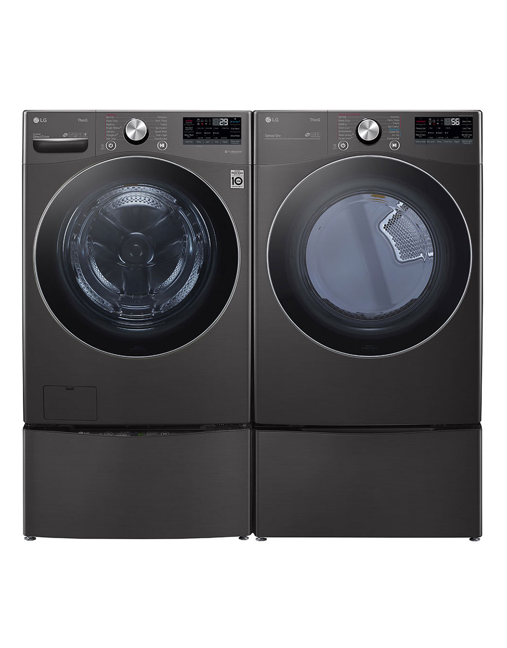 LG 7.4 cu. ft. Ultra Large Capacity Smart wifi Enabled Front Load