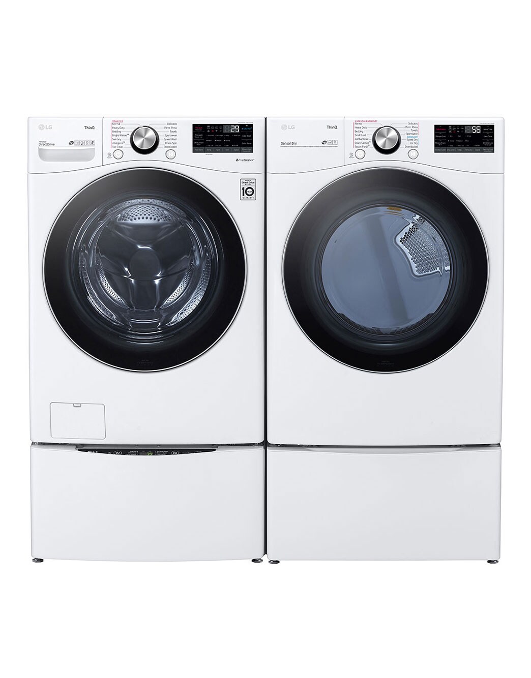 LG 7.4 cu. ft. Ultra Large Capacity Smart wifi Enabled Front Load