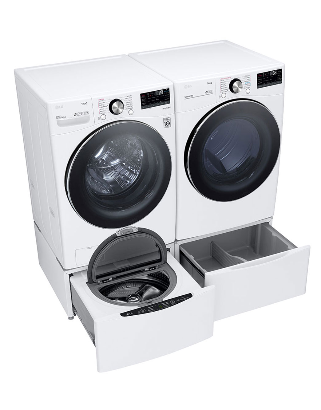 LG 7.4 cu. ft. Ultra Large Capacity Smart wifi Enabled Front Load