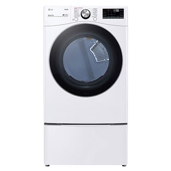 7.4 cu. ft. Ultra Large Capacity Smart wi-fi Enabled Front Load Gas Dryer with TurboSteam™ and Built-In Intelligence