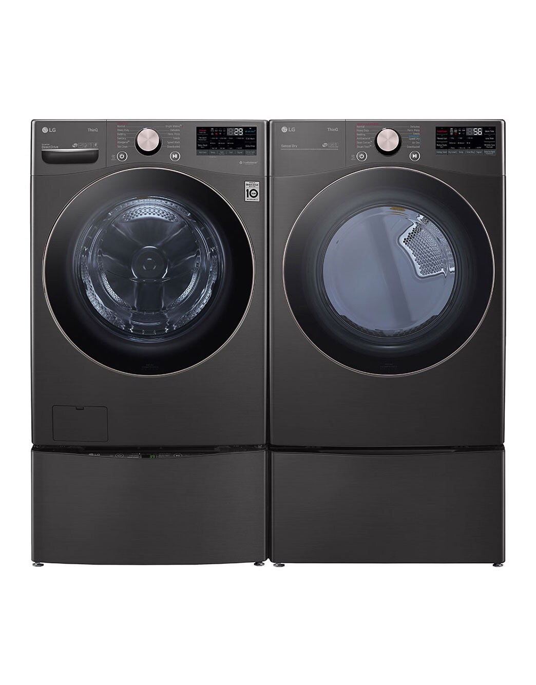 LG 7.4 cu. ft. Ultra Large Capacity Smart wifi Enabled Front Load