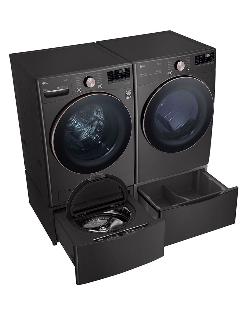 LG 7.4 cu. ft. Ultra Large Capacity Smart wifi Enabled Front Load