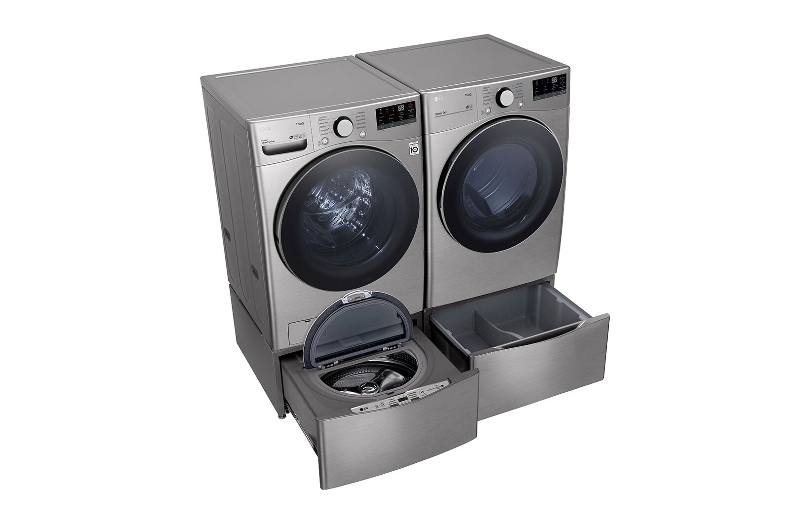 LG 7.4 cu. ft. Ultra Large Capacity Smart wifi Enabled Front Load Gas