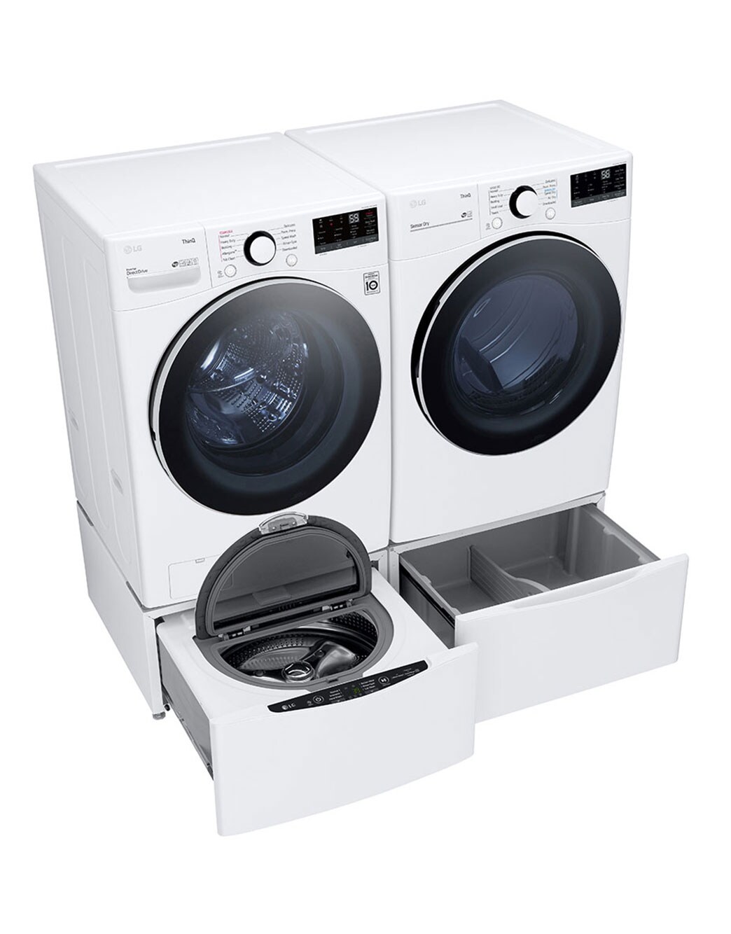 LG 7.4 cu. ft. Ultra Large Capacity Smart wi-fi Enabled Front Load Gas