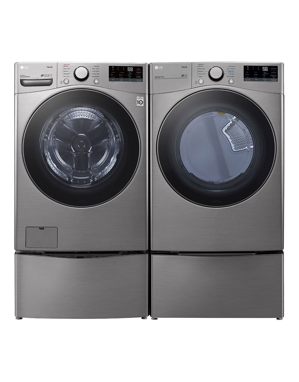 LG DLE3600V: 7.4 cu. ft. Ultra Large Capacity Smart wi-fi Enabled Front