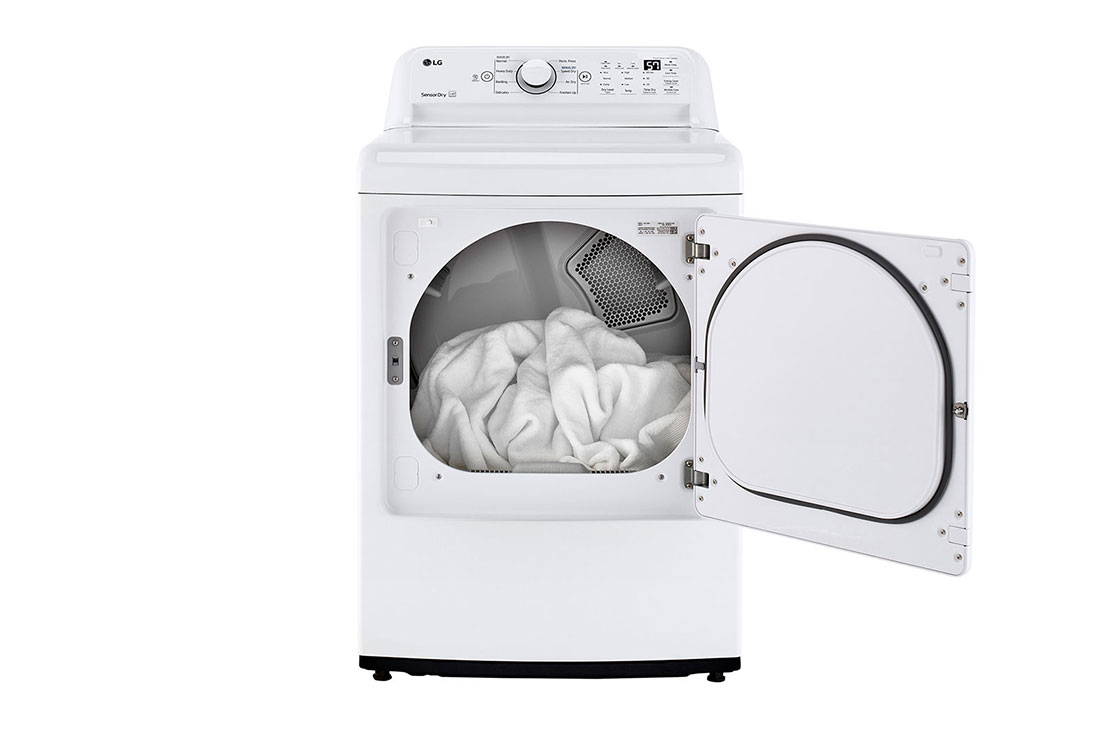 LG 7.3 cu. ft. Ultra Large Capacity Gas Dryer with Sensor Dry Technology, DLG7001W, thumbnail 5