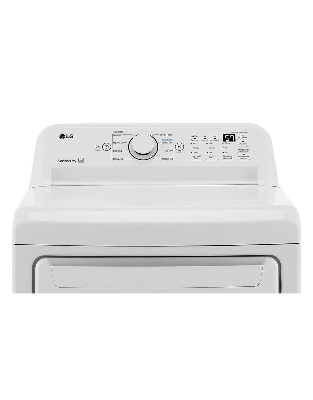 LG DLG7001W 7.3 cu. ft. Ultra Large Capacity Gas Dryer with Sensor Dry