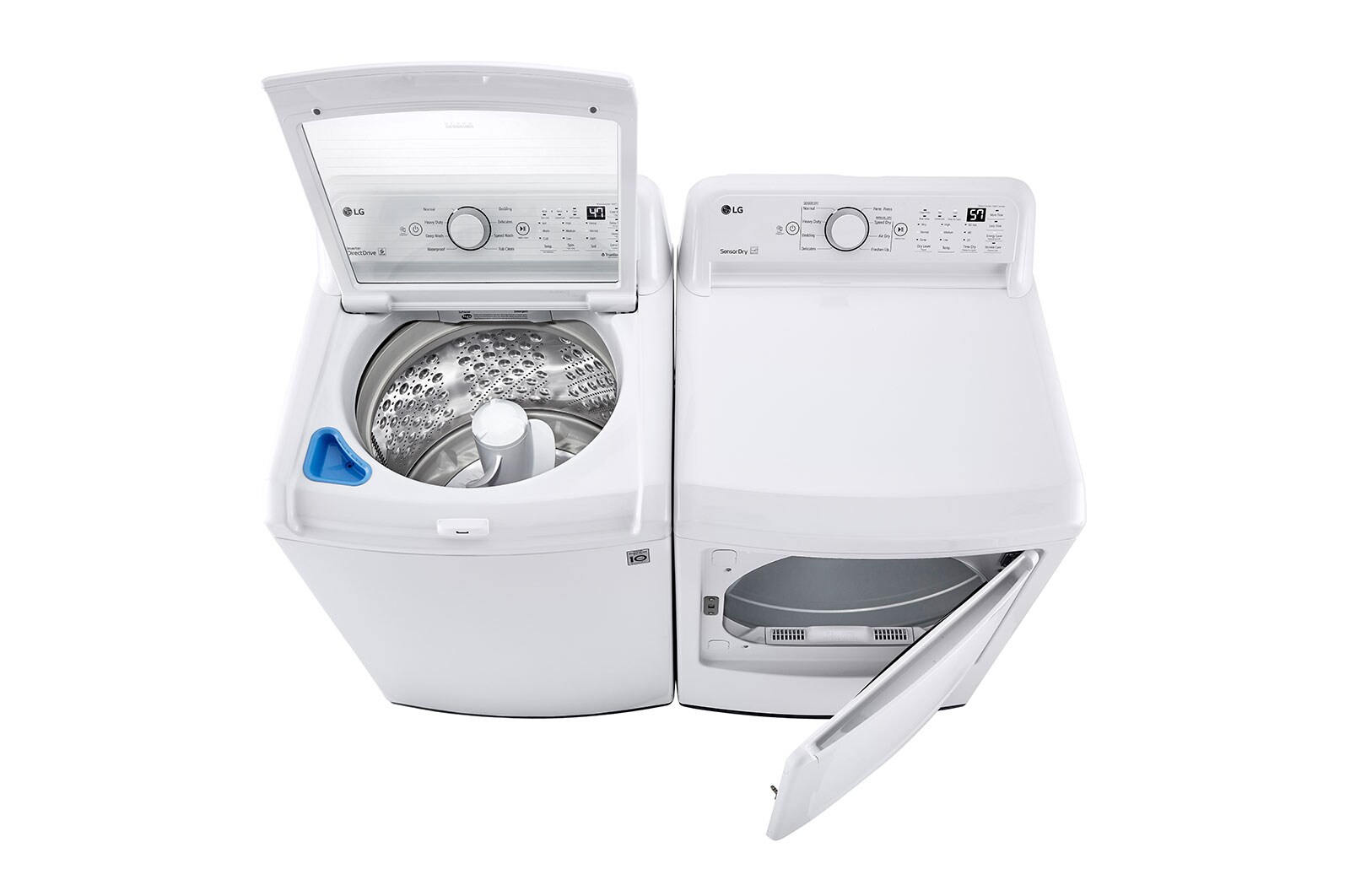 LG DLG7001W 7.3 cu. ft. Ultra Large Capacity Gas Dryer with Sensor Dry