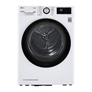 LG 4.2 cu.ft. Smart wi-fi Enabled Compact Front Load Dryer with Dual Inverter HeatPump™ Technology, DLHC1455W, thumbnail 2
