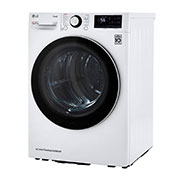 LG 4.2 cu.ft. Smart wi-fi Enabled Compact Front Load Dryer with Dual Inverter HeatPump™ Technology, DLHC1455W, thumbnail 4