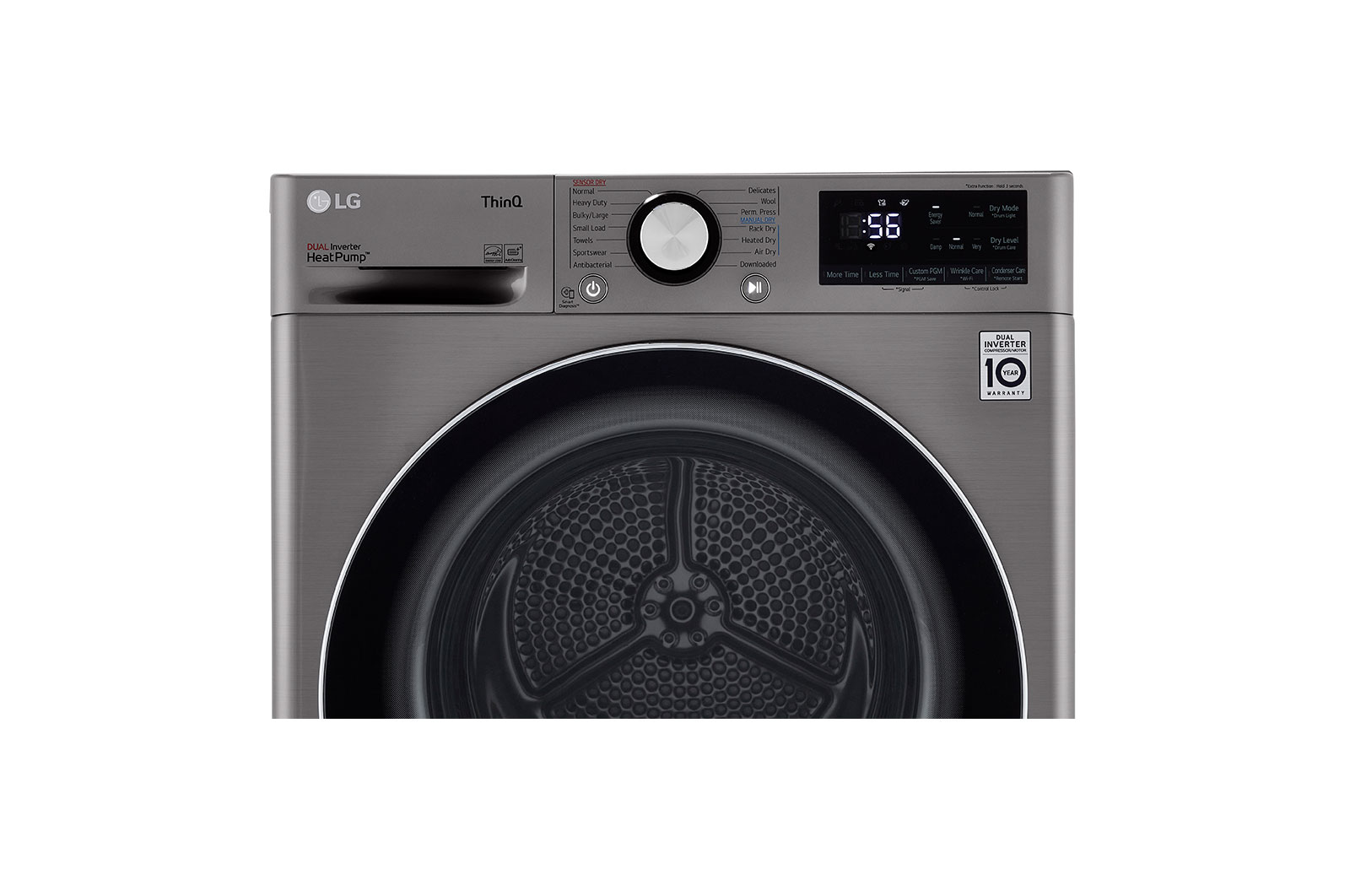 LG DLHC1455V 4.2 cu.ft. Smart wifi Enabled Compact Front Load Dryer