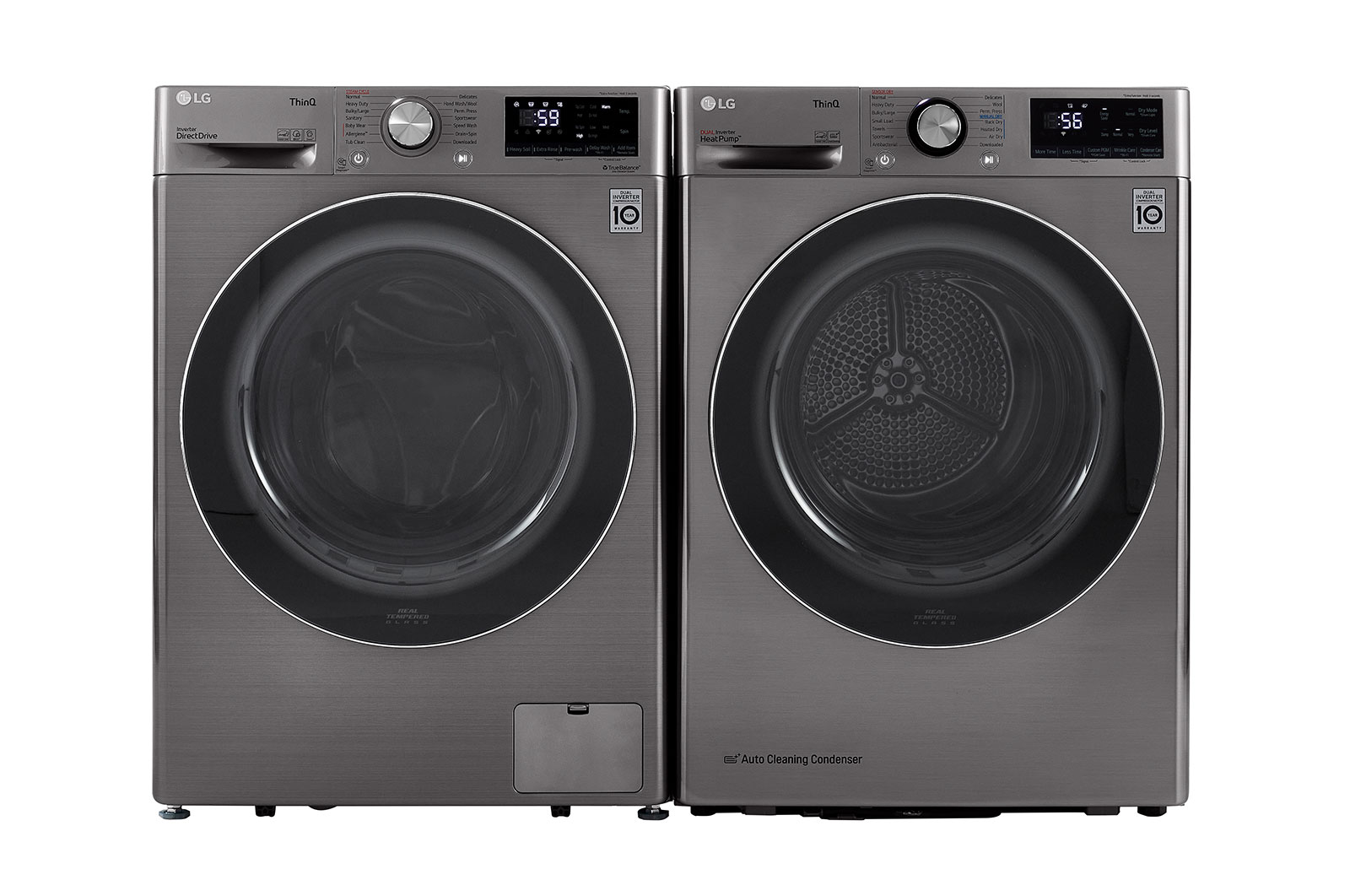 LG DLHC1455V 4.2 cu.ft. Smart wifi Enabled Compact Front Load Dryer