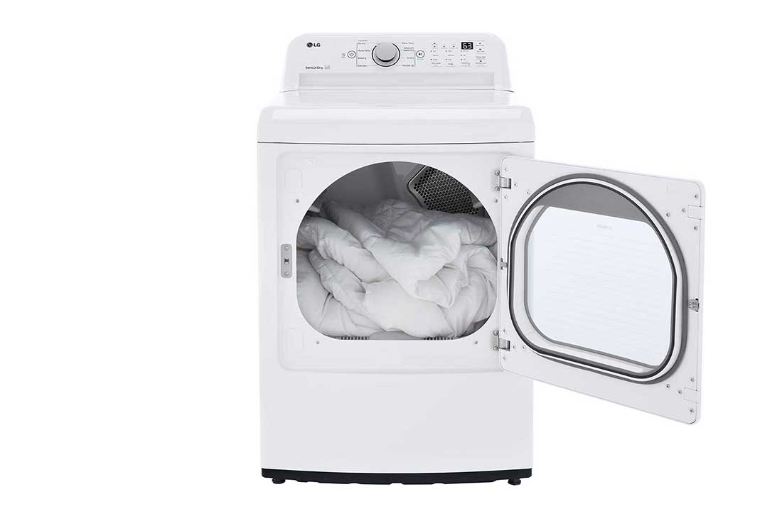 LG 7.3 cu. ft. Ultra Large Capacity Electric Dryer with Sensor Dry Technology, DLE7150W, thumbnail 5