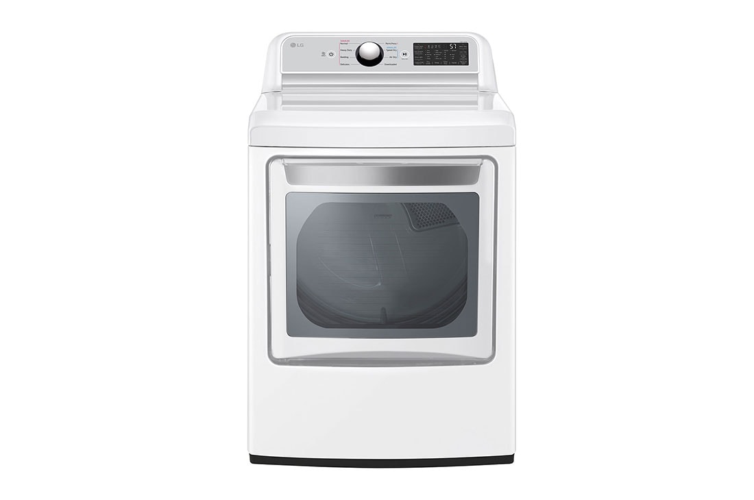 7.3 cu. ft. Ultra Large Capacity Smart wi-fi Enabled Rear Control Electric  Dryer with EasyLoad™ Door