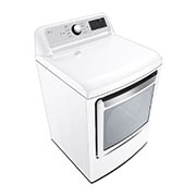 LG 7.3 cu. ft. Ultra Large Capacity Smart wi-fi Enabled Rear Control Electric Dryer with EasyLoad™ Door, DLE7400WE, DLE7400WE, thumbnail 2