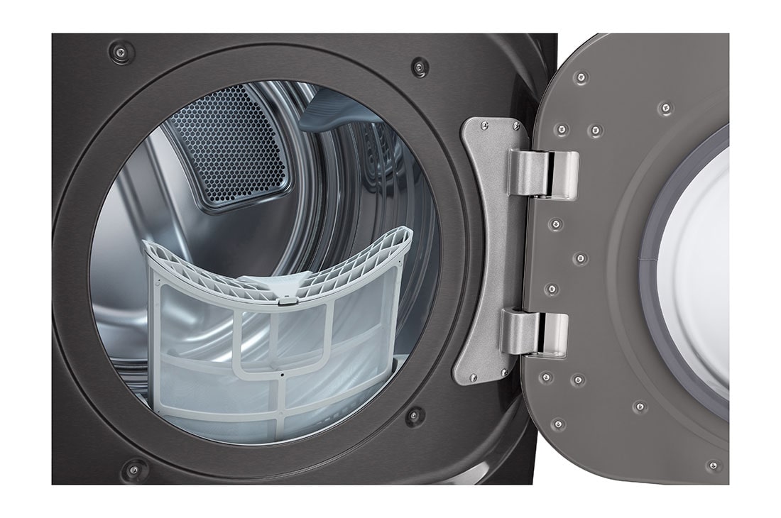 LG 9.0 cu. ft. Mega Capacity Smart wi-fi Enabled Front Load Gas Dryer with TurboSteam™ and Built-In Intelligence, DLGX8901B, DLGX8901B, thumbnail 5