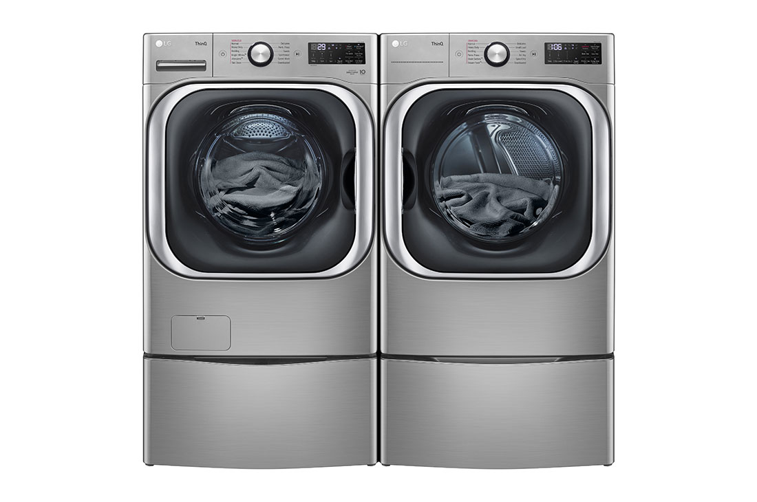 LG 9.0 cu. ft. Mega Capacity Smart wifi Enabled Front Load Electric