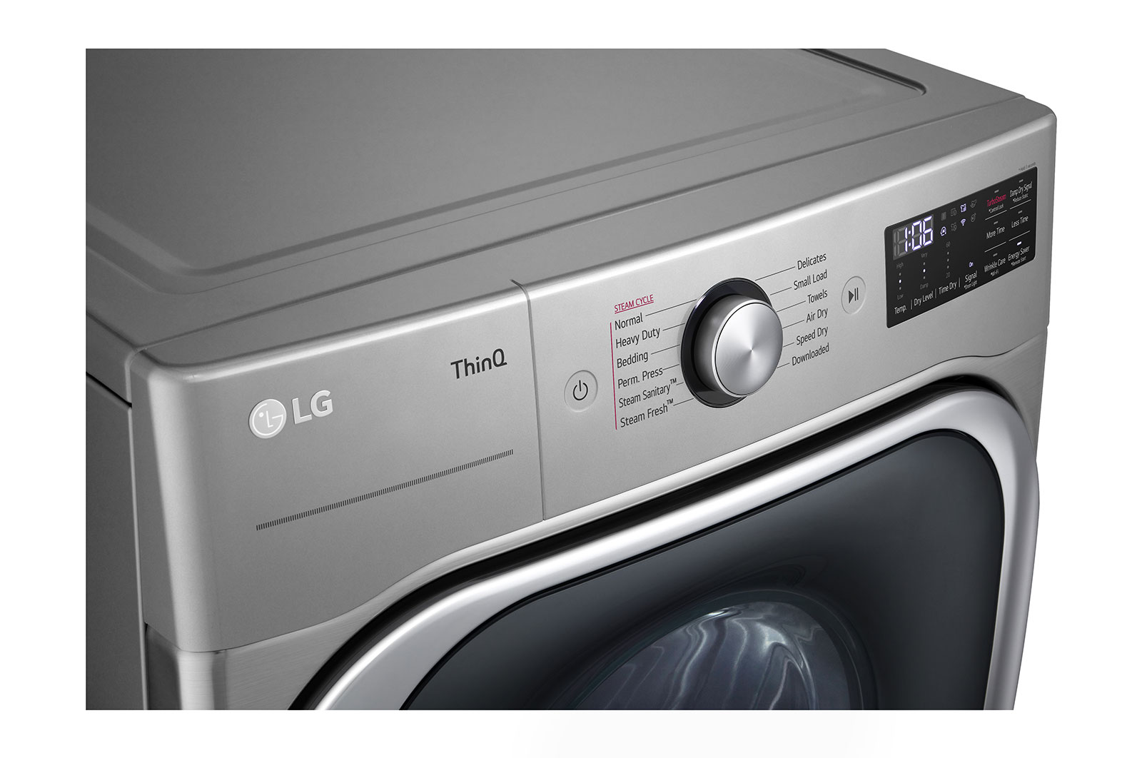 LG 9.0 cu. ft. Mega Capacity Smart wifi Enabled Front Load Gas Dryer