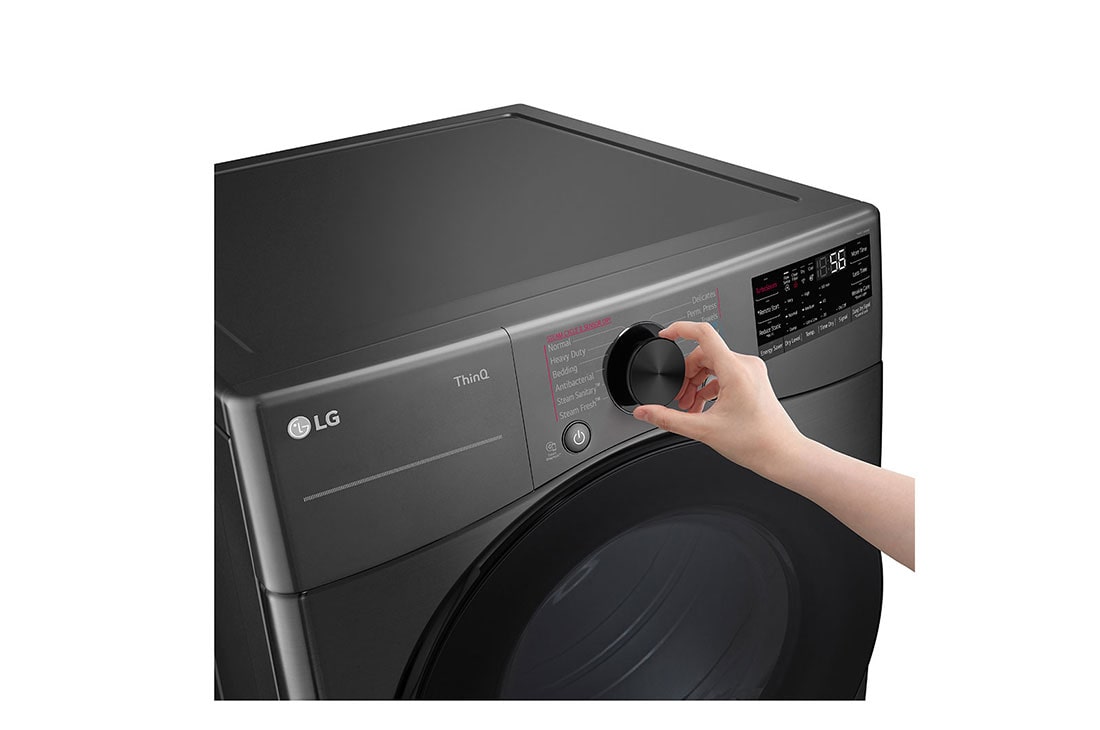 LG 7.4 cu. ft. Smart Front Load Energy Star Electric Dryer with Sensor