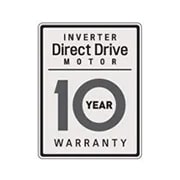 10 Year Warranty on Inverter DirectDrive Motor logo