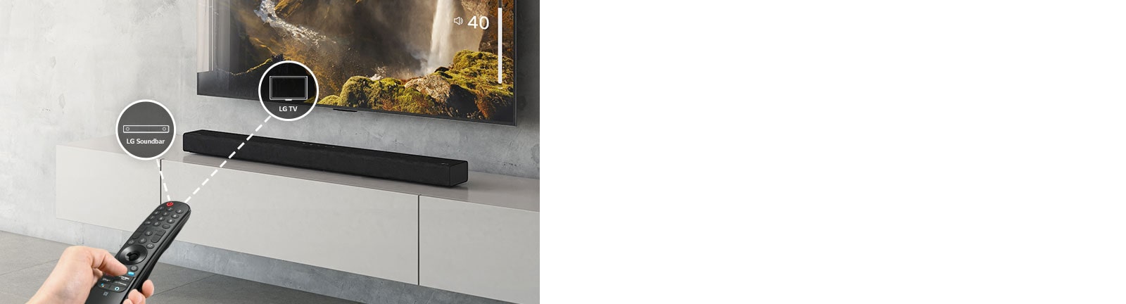 Soundbar LG S65Q 420W 3.1 Canali Con Subwoofer Wireless - Audio Meridian, DTS Virtual:X, AI Sound Pro - Foto 6