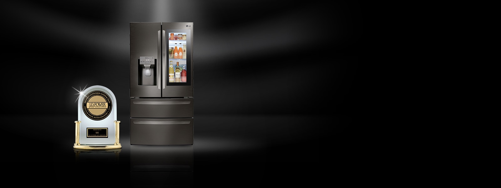 LG LFXS26973S 36 Inch Smart French Door Refrigerator with 26.2 cu. ft.  Total Capacity, Dual Ice Maker, External Ice/Water Dispenser, Smart  Cooling® System, LoDecibel™, Sabbath Mode, Star-K® Certified and ENERGY  STAR®: PrintProof™