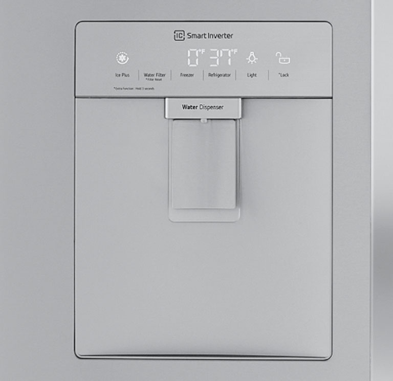 LG 29 cu ft. French Door Refrigerator with Slim Design Water Dispenser