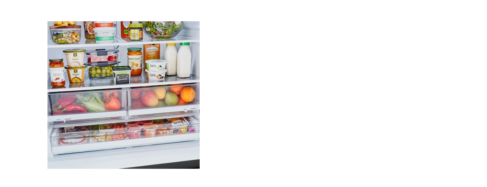 Precision cooling to keep food fresher, longer1