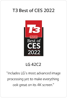 T3 최고의 CES 2022 로고