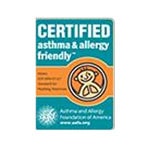 Certified by the Asthma and Allergy Foundation of America