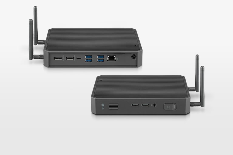 Various Interface : DisplayPort, USB Type-C™, USB 3.2 gen1, Gigabit Ethernet, USB 2.0,  Headphone & Mic Combo.
