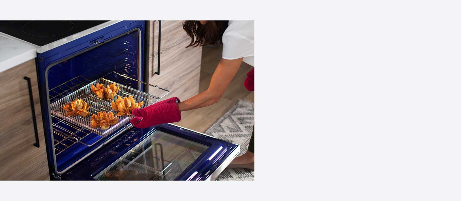 LG LREL6323D Electric Range with BuiltIn Air Fryer LG USA