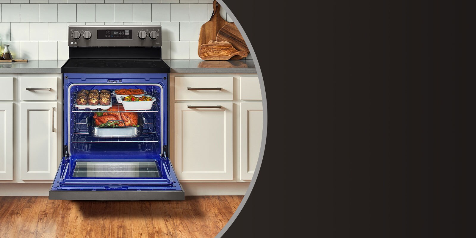 LG 6.3 cu.ft. Electric Single Oven Convection Range w/ AirFry | LG USA