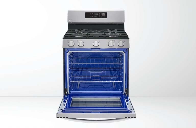 LG 5.8 cu ft. Smart WiFi Enabled Gas Range with EasyClean® (LRGL5821S