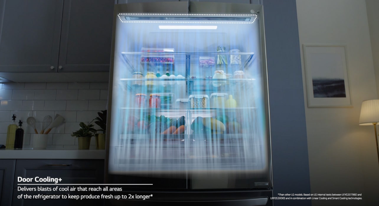 LG 29 cu. ft. Smart French Door Refrigerator (LRFCS29D6S) LG USA