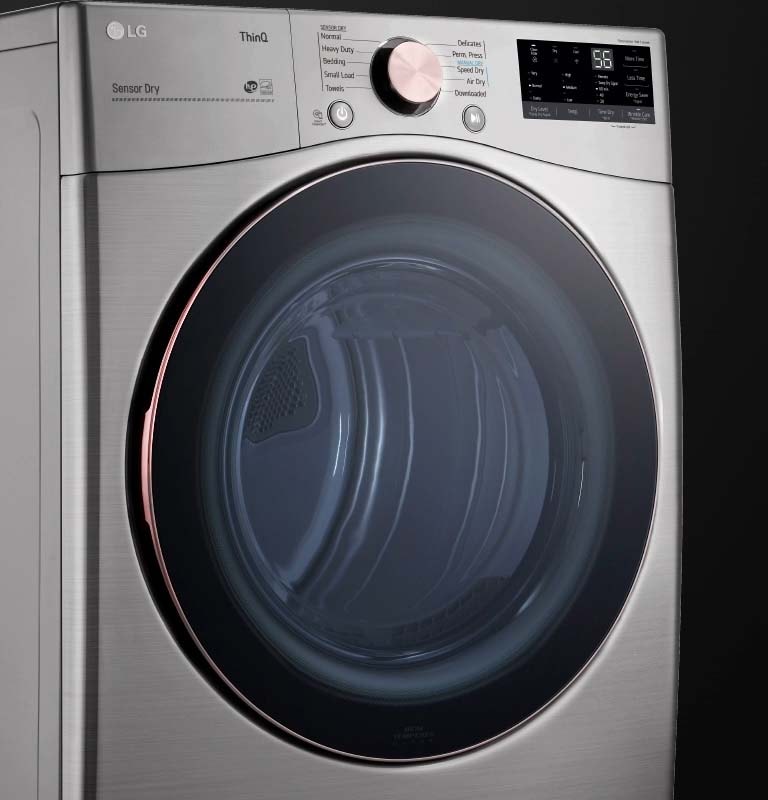 LG 7.4 cu. ft. Ultra Large Capacity Smart wifi Enabled Front Load