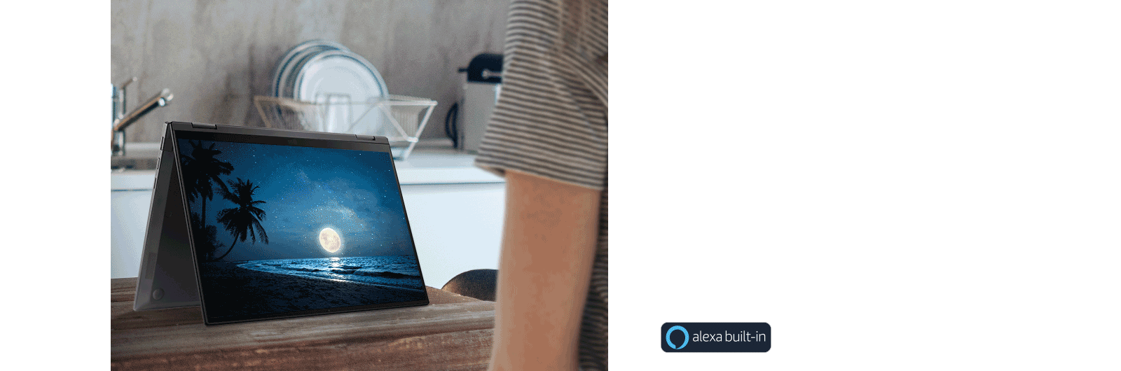 Built-in Alexa for your Convenience